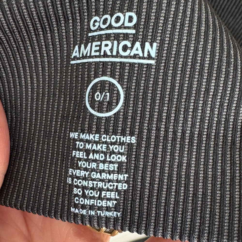 Good American Legging & Sports Bra Set Gray - Picture 7 of 7